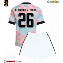 Otroške Nogometnih dresov Belgija Matias Fernandez-Pardo #26 Gostujoči SP 2026 Kratki rokavi (+ hlače)